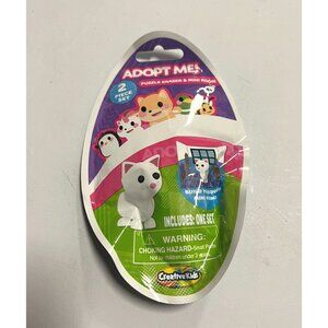 Adopt Me Puzzle Eraser & Mini Room Cat